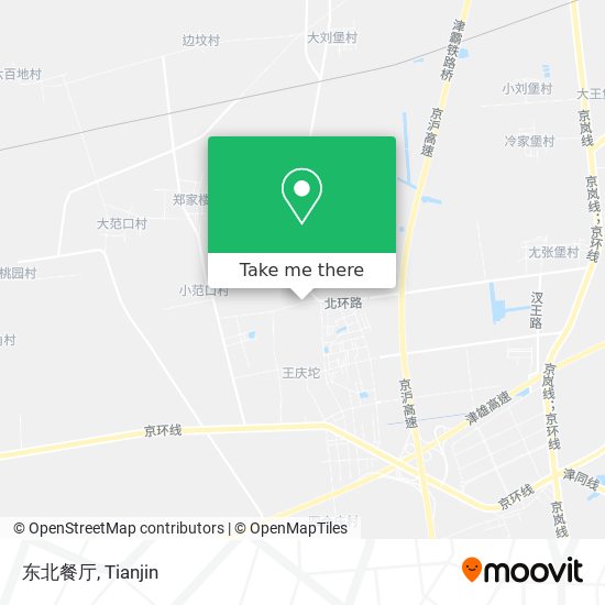 东北餐厅 map