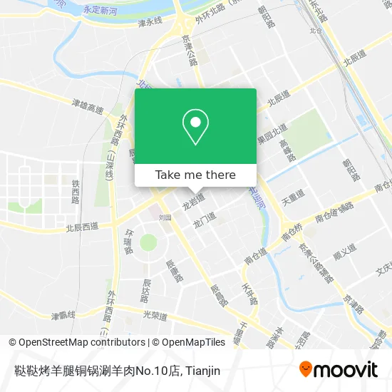 鞑鞑烤羊腿铜锅涮羊肉No.10店 map