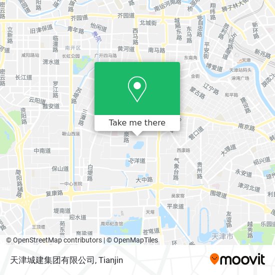 天津城建集团有限公司 map