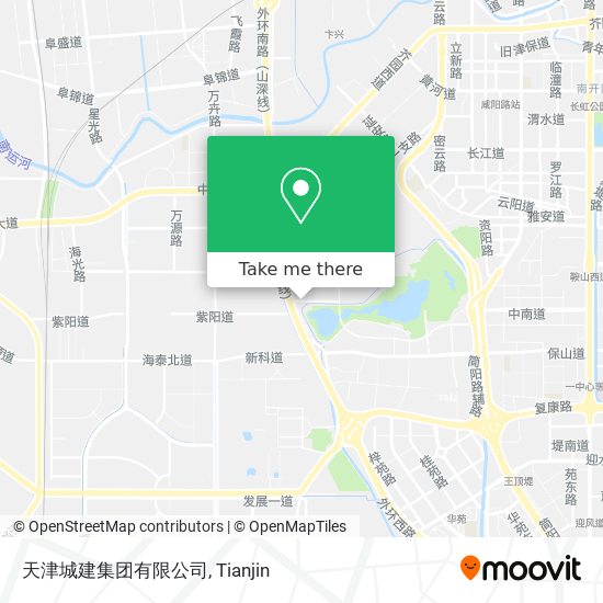 天津城建集团有限公司 map