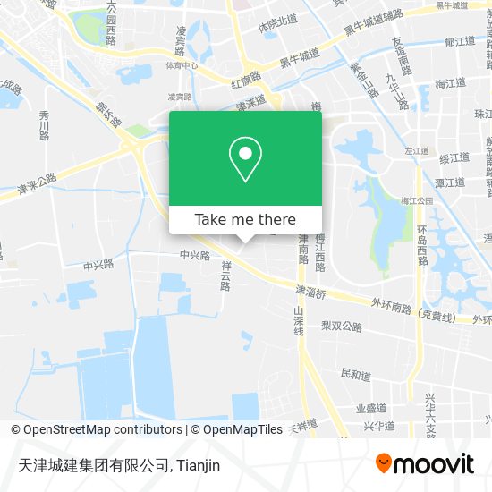 天津城建集团有限公司 map