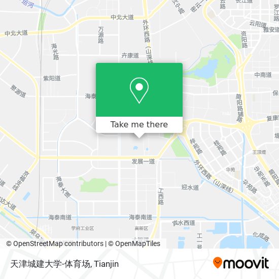 天津城建大学-体育场 map