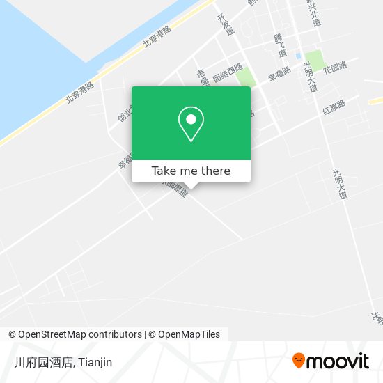 川府园酒店 map