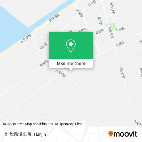 红旗路派出所 map