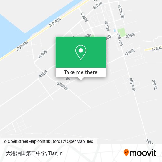 大港油田第三中学 map