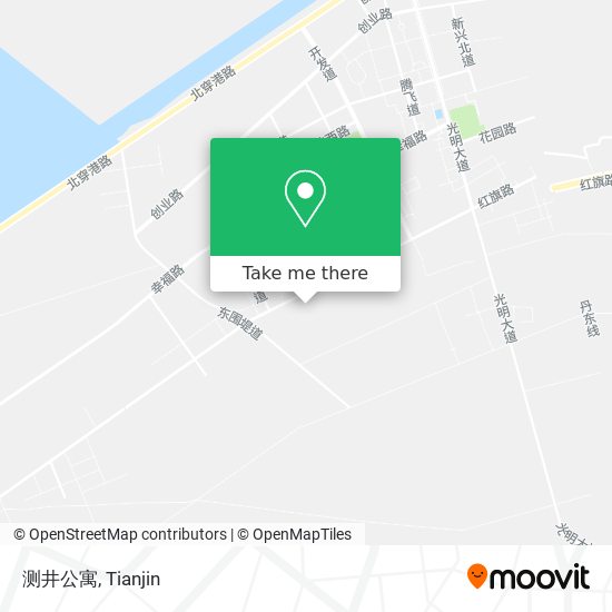 测井公寓 map