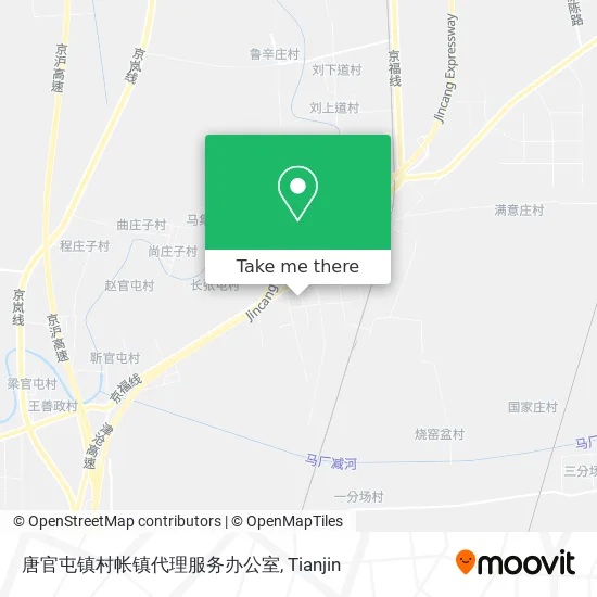 唐官屯镇村帐镇代理服务办公室 map