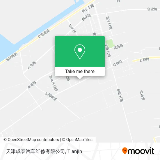 天津成泰汽车维修有限公司 map