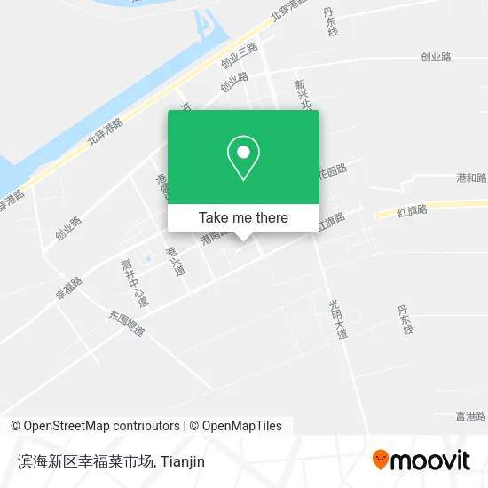 滨海新区幸福菜市场 map