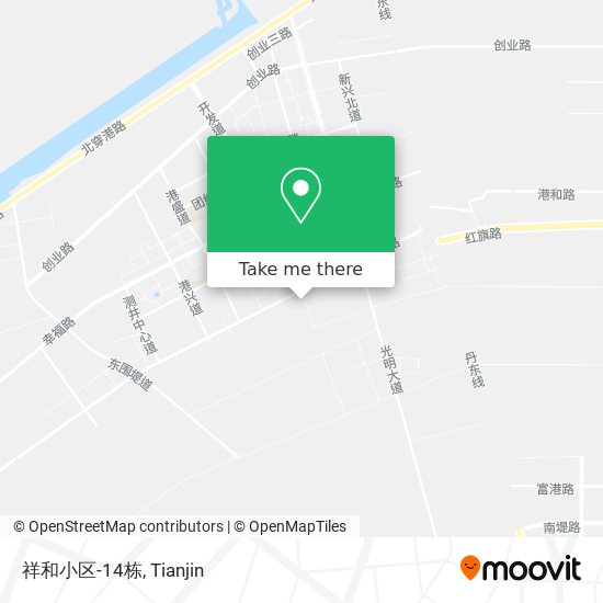 祥和小区-14栋 map