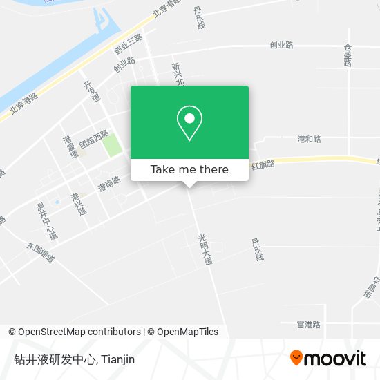 钻井液研发中心 map