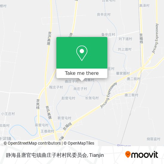 静海县唐官屯镇曲庄子村村民委员会 map