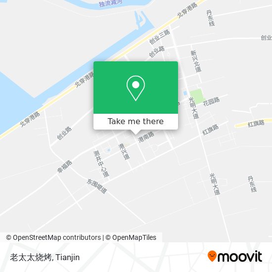 老太太烧烤 map