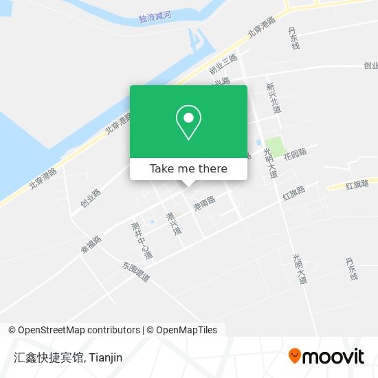 汇鑫快捷宾馆 map