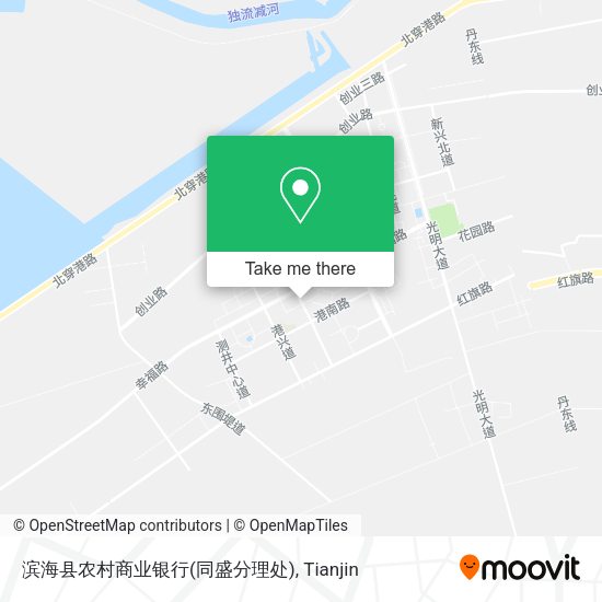 滨海县农村商业银行(同盛分理处) map