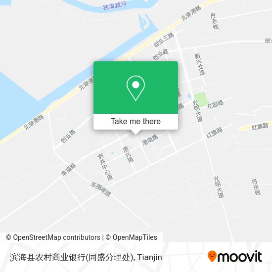 滨海县农村商业银行(同盛分理处) map