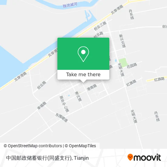 中国邮政储蓄银行(同盛支行) map