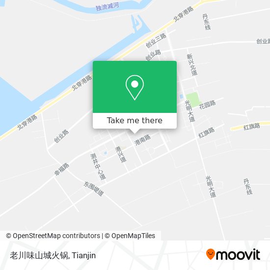老川味山城火锅 map