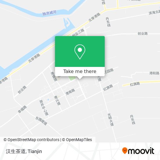 汉生茶道 map