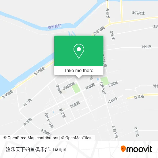 渔乐天下钓鱼俱乐部 map