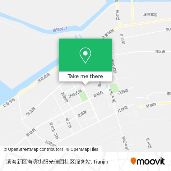 滨海新区海滨街阳光佳园社区服务站 map