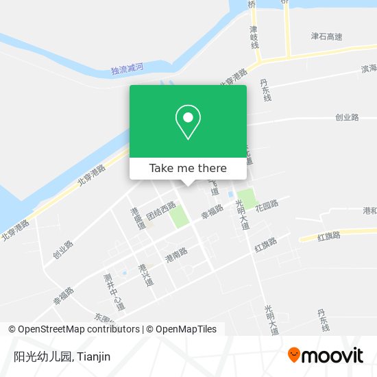 阳光幼儿园 map