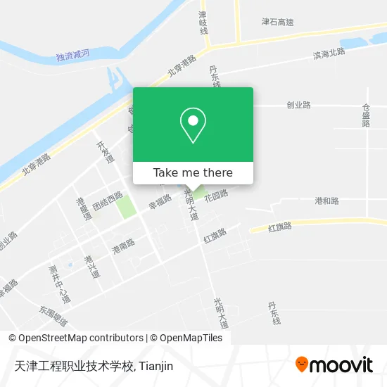 天津工程职业技术学校 map
