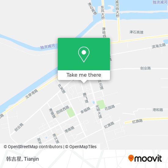 韩吉星 map