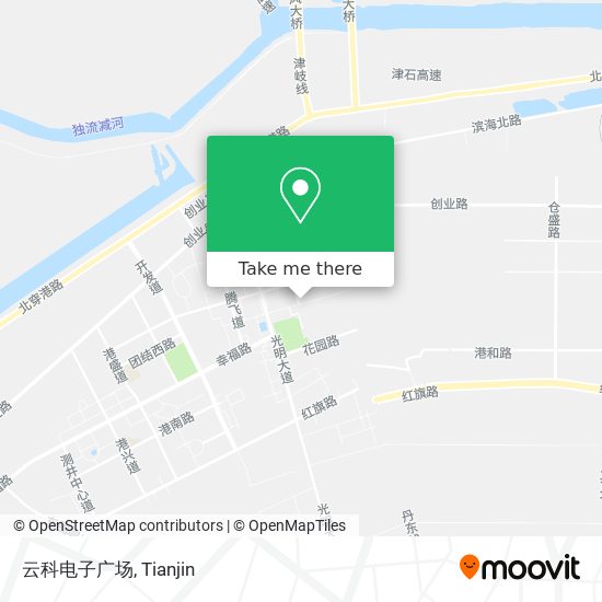 云科电子广场 map