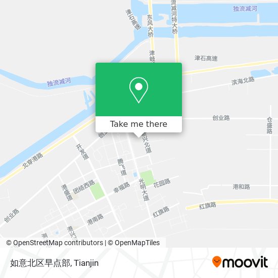 如意北区早点部 map