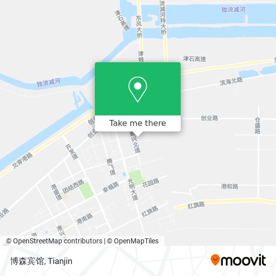 博森宾馆 map