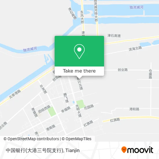 中国银行(大港三号院支行) map