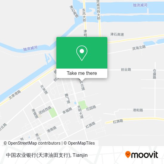 中国农业银行(天津油田支行) map