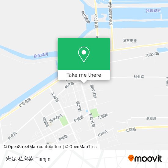 宏妮·私房菜 map