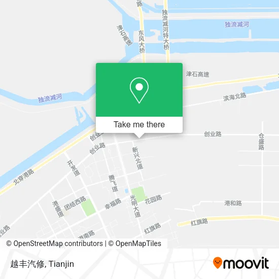 越丰汽修 map