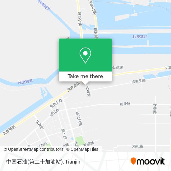中国石油(第二十加油站) map