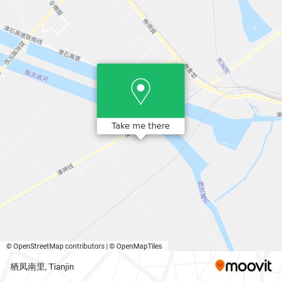 栖凤南里 map