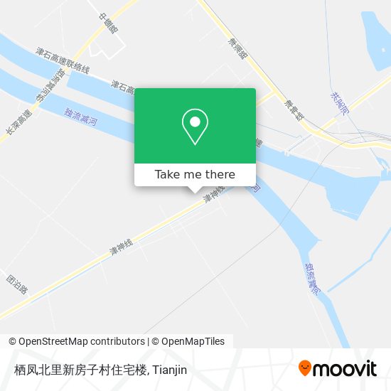 栖凤北里新房子村住宅楼 map