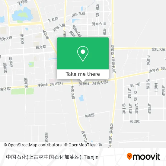 中国石化(上古林中国石化加油站) map