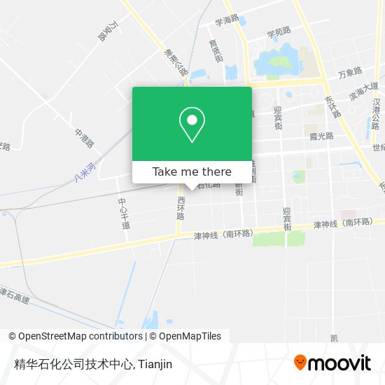 精华石化公司技术中心 map
