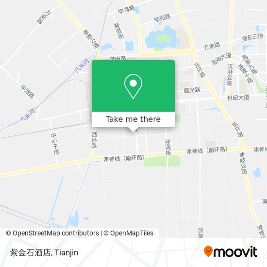 紫金石酒店 map