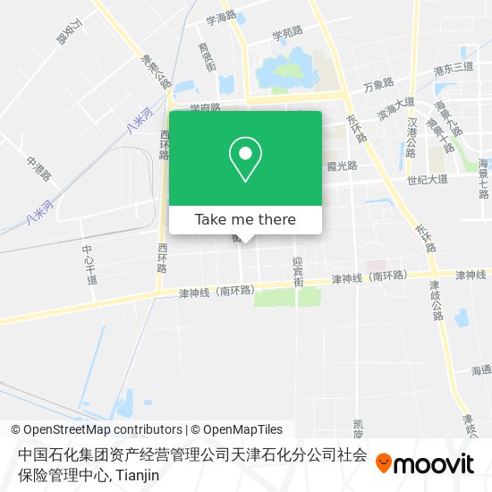 中国石化集团资产经营管理公司天津石化分公司社会保险管理中心 map