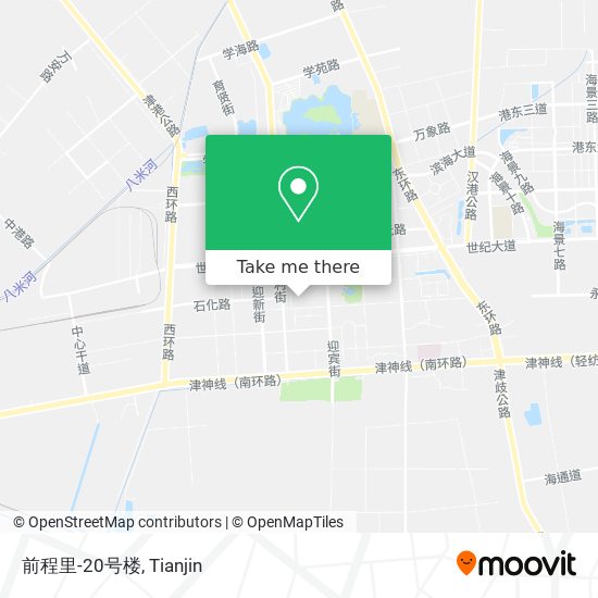 前程里-20号楼 map