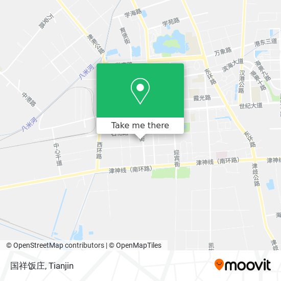 国祥饭庄 map