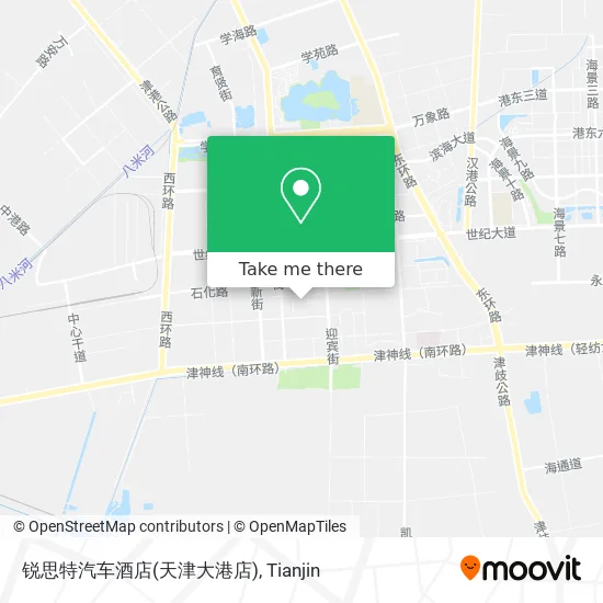 锐思特汽车酒店(天津大港店) map