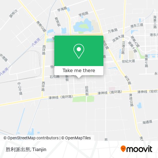 胜利派出所 map