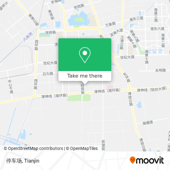 停车场 map