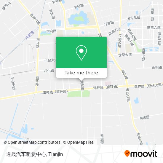 通晟汽车租赁中心 map