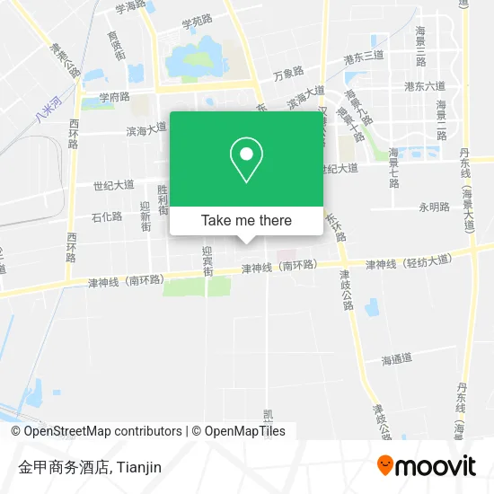 金甲商务酒店 map