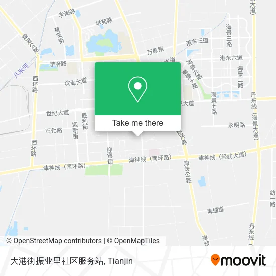 大港街振业里社区服务站 map